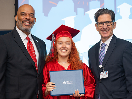  This is a photo from the Adult Ed GED graduation